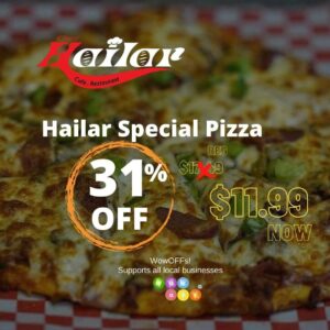 Hailar special pizza with wowoffs