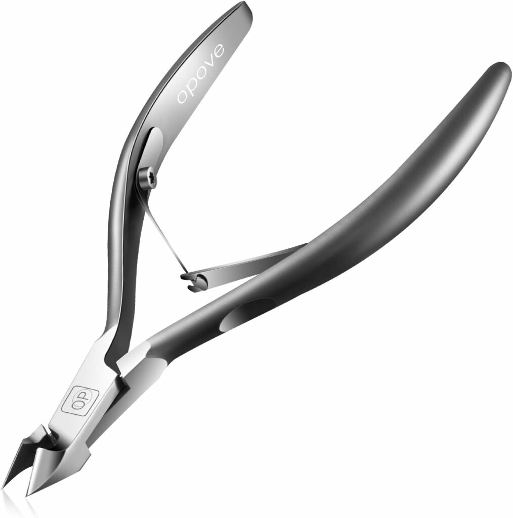 Cuticul nippers 1/2 jaw sharp cuticule trimmer scissors stainless steel